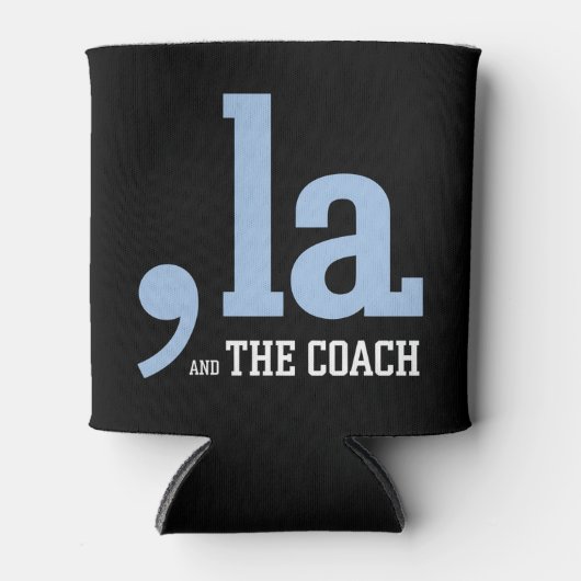 Comma La Kamala Harris Tim Walz Coach 2024 缶クーラー (正面)