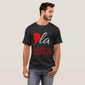 Comma La Kamala Harris Tim Walz Coach 2024 La Comm Tシャツ (正面フル)