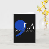 Comma La Kamala Harris Tim Wheimer Coach 2024 La C カード (黄色い花)