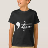 Comma La Music Notes Kamala Harris Music先生E Tシャツ (正面)