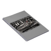 Command ship Blue Ridgeスパイラルフォトノートブック ノートブック (右側)