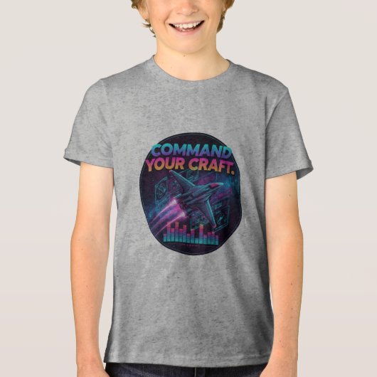 Command Your Craft トライブレンドＴシャツ (正面)