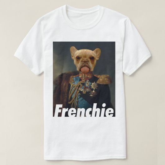 Commandant Frenchie Tシャツ (デザイン正面)