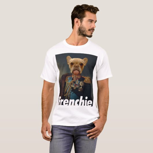 Commandant Frenchie Tシャツ (正面フル)