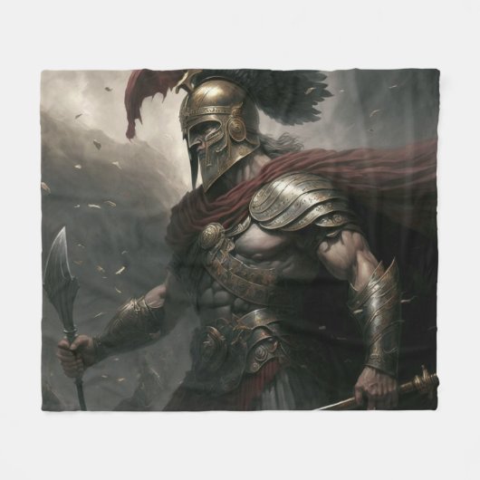 Commander フリースブランケット (正面(横))