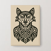 Commander Furry 缶バッジ (正面)