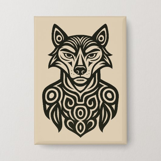 Commander Furry 缶バッジ (正面)