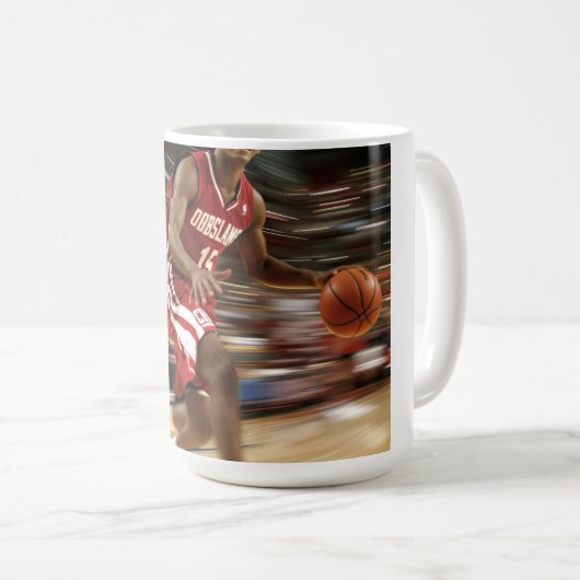 Commander in Buckets コーヒーマグカップ (正面右)