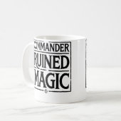 Commander Ruined Magic コーヒーマグカップ (正面左)
