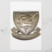 Commando Kieffer - Insigne 1er BFMC 便箋 (正面)