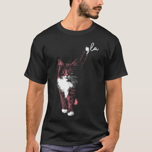 Commas La Kamala Harris Cat Kitten Cute Adorable T Tシャツ (正面)