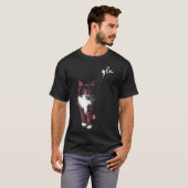 Commas La Kamala Harris Cat Kitten Cute Adorable T Tシャツ (正面フル)