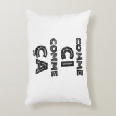 Comme CI、Commeカリフォルニア-おもしろいな表現 アクセントクッション (正面(垂直))