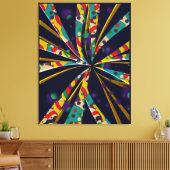 Comme un soleil キャンバスプリント (インサイチュ (リビング))