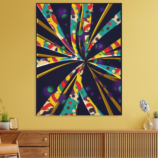 Comme un soleil キャンバスプリント (インサイチュ (リビング))