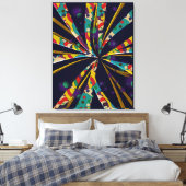Comme un soleil キャンバスプリント (インサイチュ (寝室))