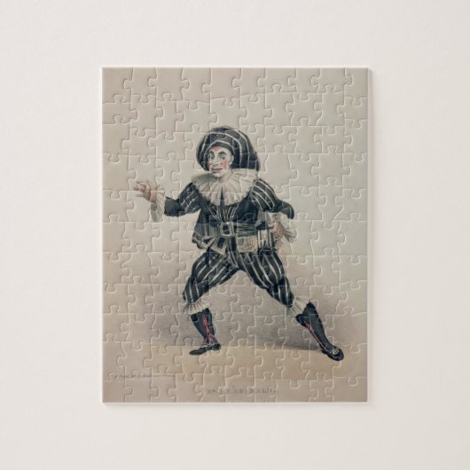 Commediaのdell'ArからのScaramoucheとしてGrimaldi、 ジグソーパズル (縦)