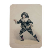 Commedia dell'ArのGrimaldi as Scaramouche マグネット (縦)