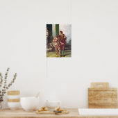 Commedia dell'Arteのシーン ポスター (キッチン)