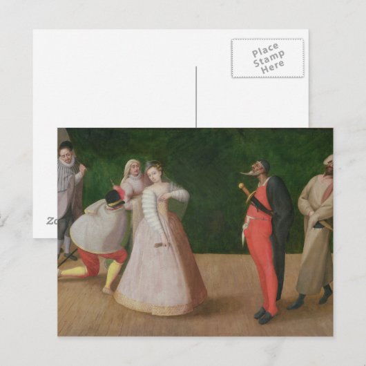 Commedia dell'Arte社 ポストカード (正面/裏面)