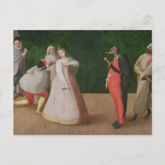 Commedia dell'Arte社 ポストカード (正面)