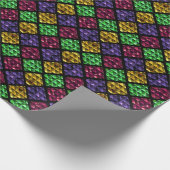 Commedia dell'Arte Harlequinジュエルボックス ラッピングペーパー (角)