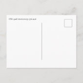 Commemorative 1776-2026 USA’s Semiquincentennial シーズンポストカード (裏面)