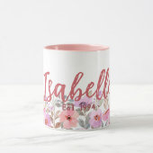 Commemorative floral mug マグカップ (中央)