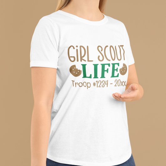 Commemorative Girl Scout Life Tシャツ