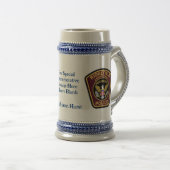 Commemorative Name Date Keepsake Stein Mug ビールジョッキ (正面右)