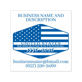 Commémorative USA 250th Anniversary Business セルフインキングスタンプ