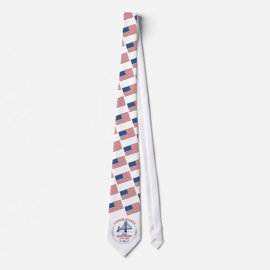 Commemorative USA 250th Anniversary  Neck Tie ネクタイ (正面)