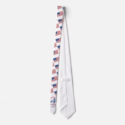 Commemorative USA 250th Anniversary  Neck Tie ネクタイ (裏面)