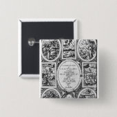 「CommentairesとAnnotations�のTitlepage 缶バッジ (正面&裏面)