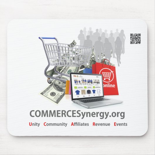 COMMERCESynergy – マウスパッド (正面)