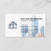 Commercial Buildings | Construction | Architecture 名刺 (正面)