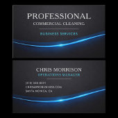 Commercial Cleaning Services Professional 名刺