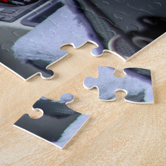 Commercial Jet Cockpit  ジグソーパズル (側面)