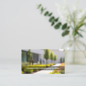 Commercial Landscaping Team Services 名刺 (スタンド正面)