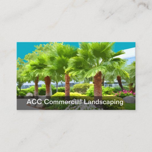 Commercial Office Landscaping Business Cards 名刺 (正面)