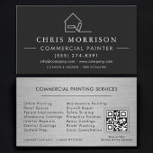 Commercial Painting QR Code Professional 名刺