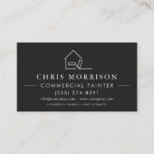 Commercial Painting QR Code Professional 名刺 (正面)