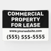 Commercial Property for Lease Banner 横断幕 (横)