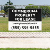 Commercial Property for Lease Banner 横断幕 (インサイチュ)