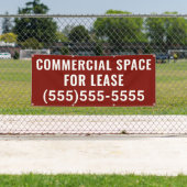Commercial Space for Lease Banner 横断幕 (インサイチュ)