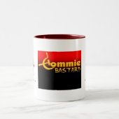 commieの粗悪品、commieの星、commieの星、www.7… ツートーンマグカップ (中央)