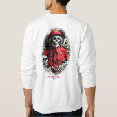 CommieCrushersDesign001 スウェットシャツ (裏面)