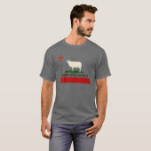 Commiefornia Republic California State Flag Funny Tシャツ (正面フル)