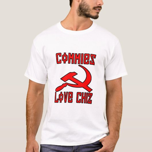 commies愛chizのワイシャツ2 tシャツ (正面)