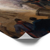 Commissariat困難，プレート'の席から ポスター (角)